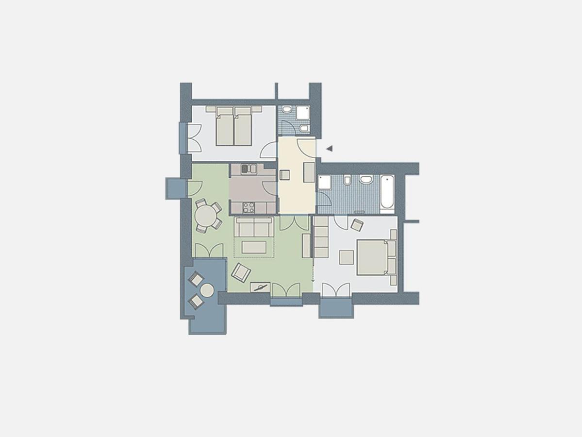 Kaiservillen Heringsdorf - Ferienwohnung Mit 2 Schlafzimmern Und Balkon D202 Exteriör bild