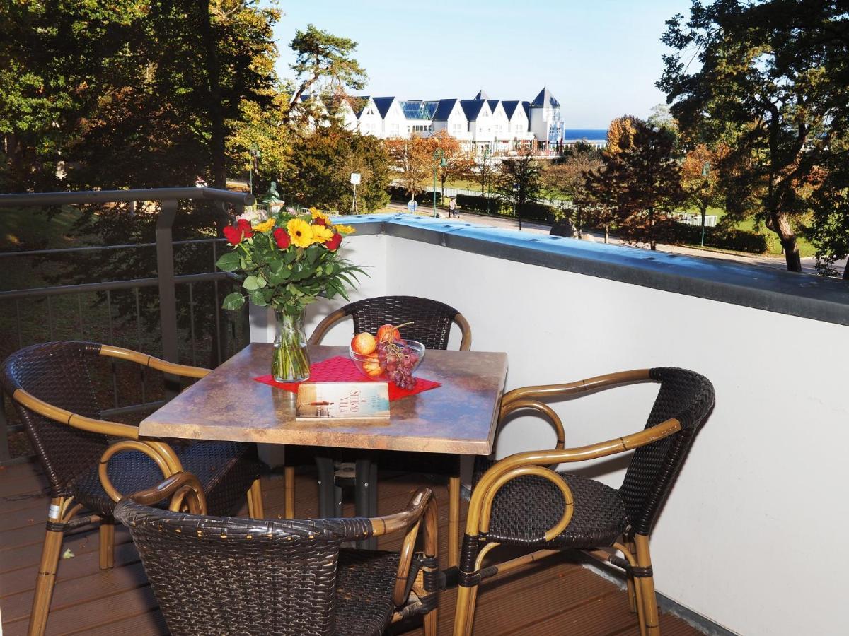 Kaiservillen Heringsdorf - Ferienwohnung Mit 2 Schlafzimmern Und Balkon D202 Exteriör bild
